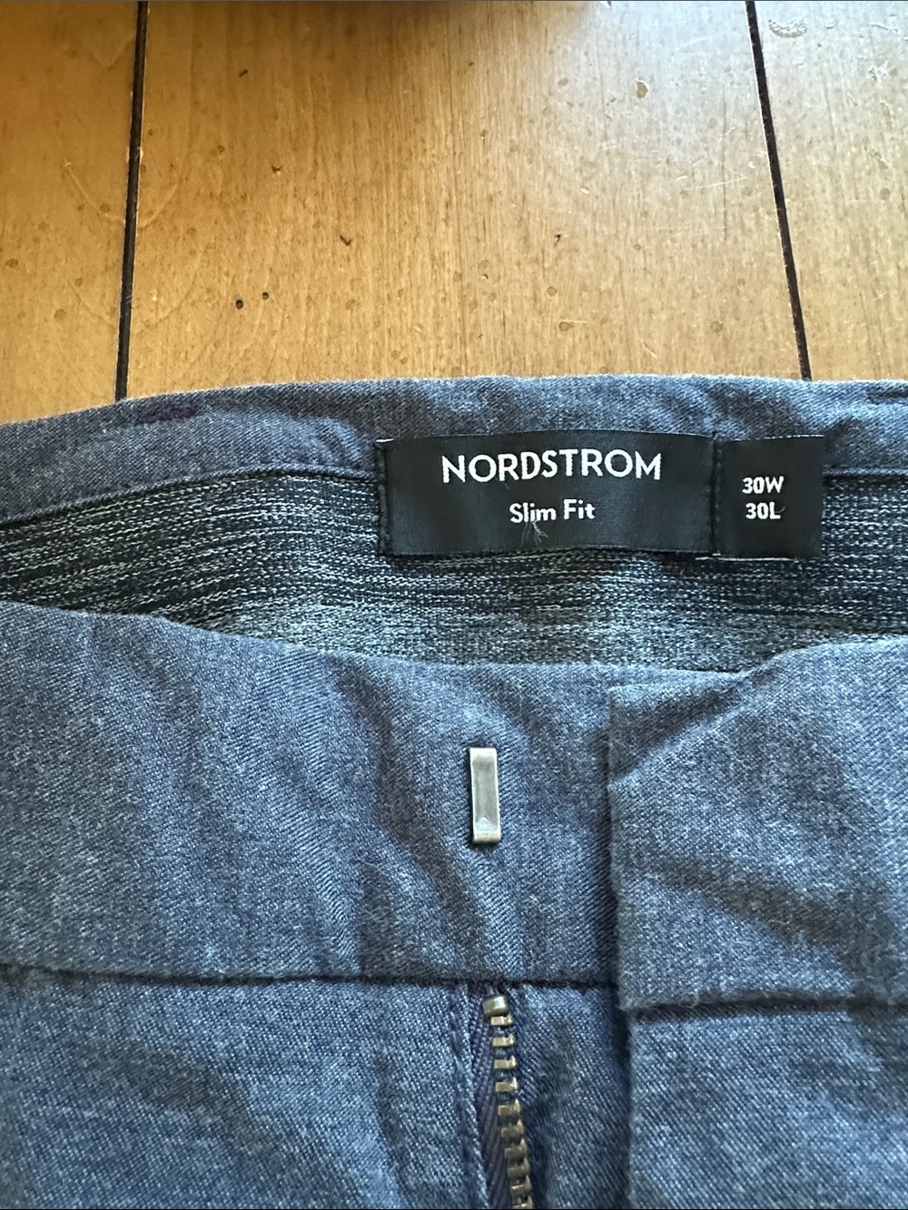 Nordstrom Slim Fit Men’s Pants - Navy Blue